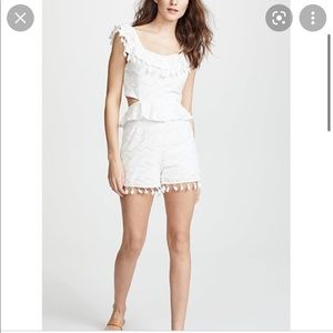 Moon River Ruffle Romper! Size S!